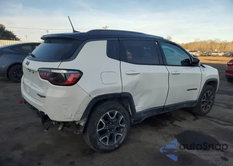 2021 Jeep Compass Trailhawk из США, поврежденный, VIN 3C4NJDDB9MT553602